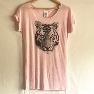Victoria’s Secret PINK Tiger Graphic Shirt
